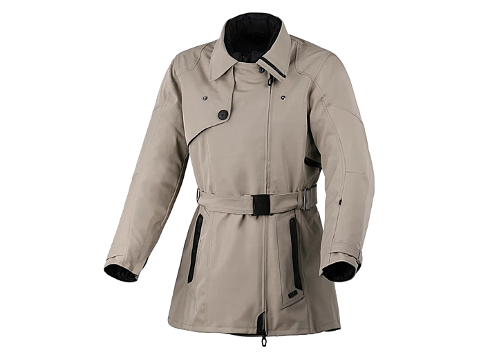 Мотокуртка MACNA MOTIQUE ткань женская бежевая L