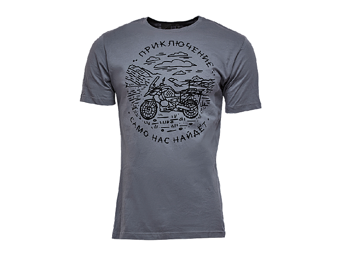 VolgaWear Футболка Приключения GS мужская серая XL