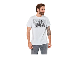 VolgaWear Футболка Caferacer communty белая S