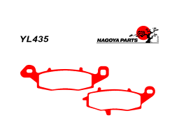 NAGOYA PARTS Тормозные колодки  YL435