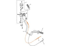 HISUN HS500ATV-2 Трос акселератора 61030-107-0000