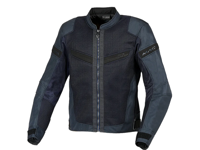 Мотокуртка MACNA VELOTURA ткань синяя L