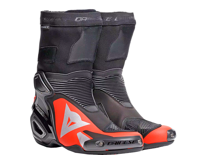 Мотоботы DAINESE AXIAL 2 628 BLACK/RED-FLUO 47