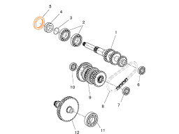 HISUN HS500ATV-2 Сальник масляный 91104-003-0000