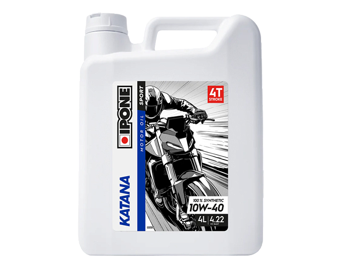 Масло IPONE 4T KATANA 10W40 4L синтетическое (x6)
