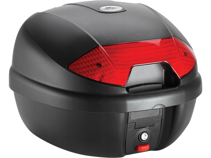 Кофр центральный KAPPA K30N MONOLOCK 30л красный отражатель