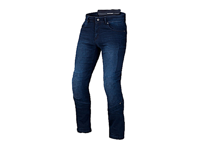 Мотоджинсы MACNA STONE ткань синие 32