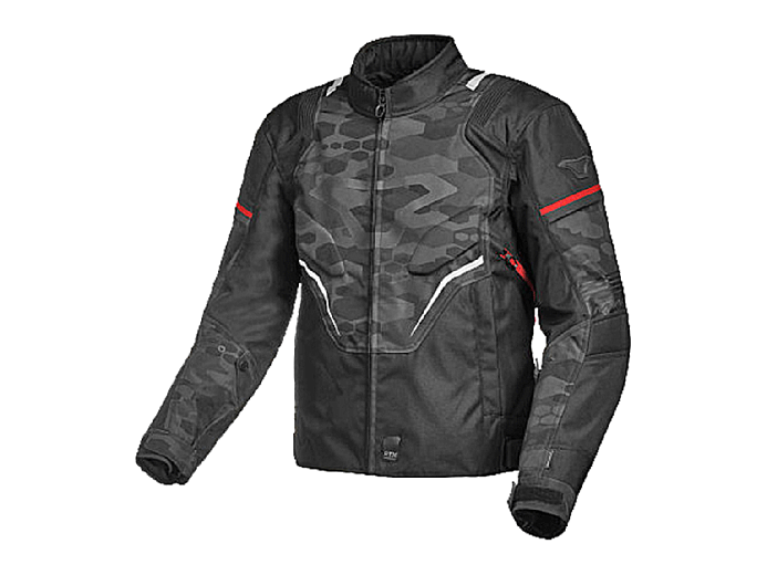 Мотокуртка MACNA ADEPT ткань черный камуфляж S