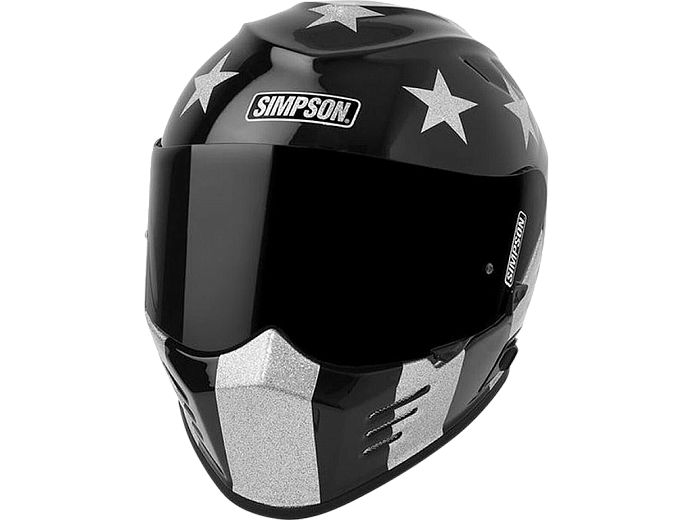 Мотошлем SIMPSON VENOM STINGRAE BLACK M