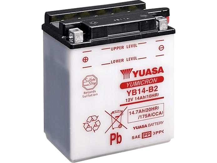 YUASA   Аккумулятор  YB14-B2