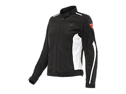 Мотокуртка ткань женская DAINESE HYDRAFLUX 2 AIR D-DRY 948 BLK/BLK/WHITE 44