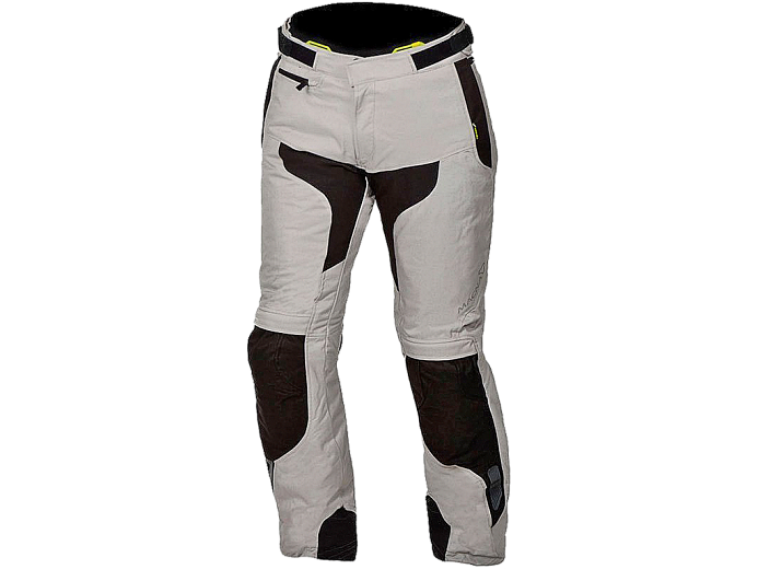 Мотобрюки MACNA FULCRUM ткань серо-черные L