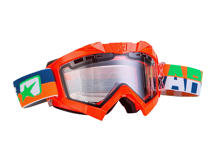 Очки кроссовые ARIETE  ADRENALINE PROFI-ORANG