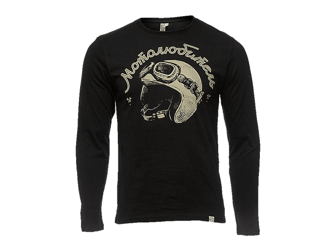VolgaWear Футболка Мотолюбитель черн 3XL лонгслив