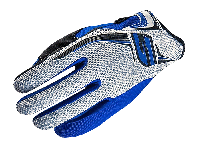 Мотоперчатки кроссовые FIVE MXF3 бело/синие 12/XXL