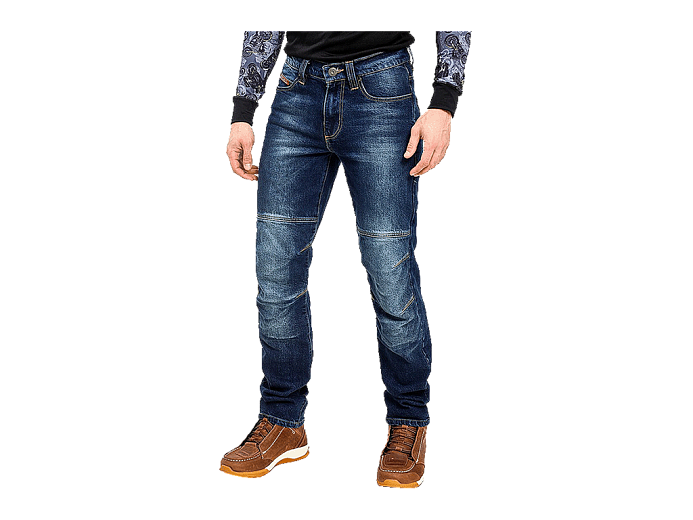 STARKS Мотоджинсы SPIDER мужские Regular fit стрейч темно-синий 38