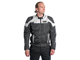 Мотокуртка ткань FSD JAME black/ice L