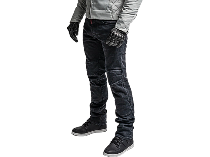 STARKS Мотоджинсы PYTHON EVO мужские Cordura denim черные 34
