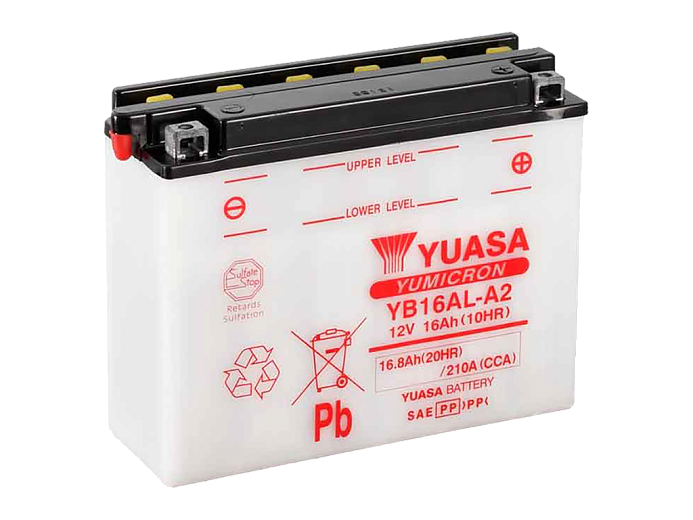 YUASA   Аккумулятор  YB16AL-A2