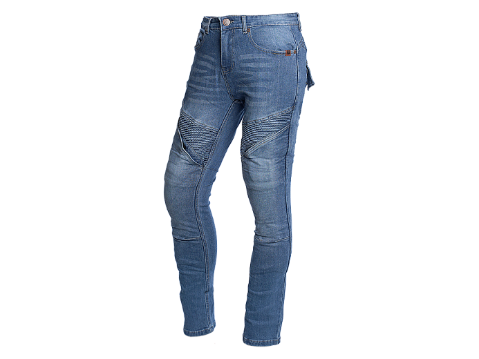 Мотоджинсы FSD COLLIN-RANDOM KEVLAR ткань женские голубые 32