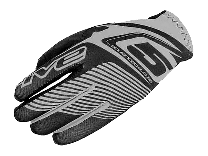 Мотоперчатки кроссовые FIVE MX PRACTICE plate grey 8/S