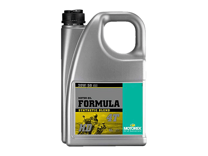 MOTOREX Масло моторное FORMULA 4T 20W/50 JASO MA 2 4л