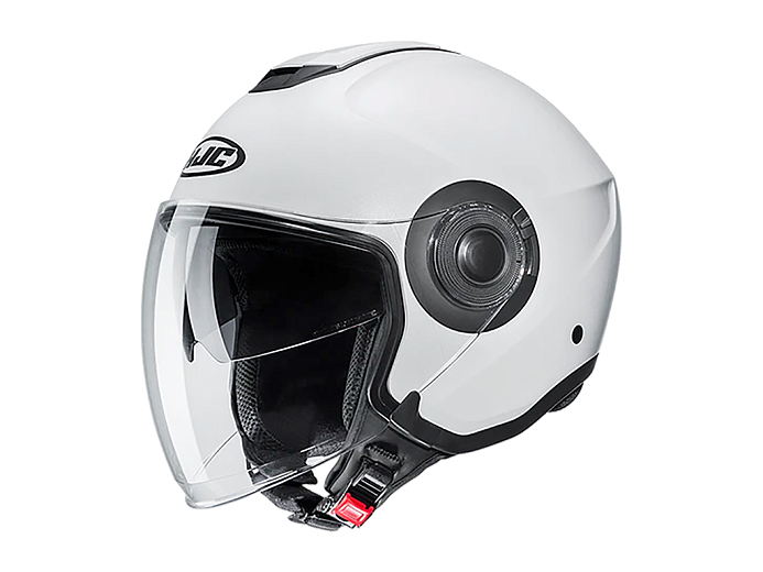 Мотошлем HJC i40N SEMI FLAT PEARL WHITE XL