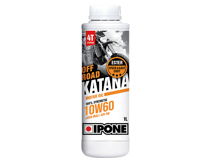 Масло IPONE 4T OFF ROAD KATANA 10W60 1L синтетическое (x15)