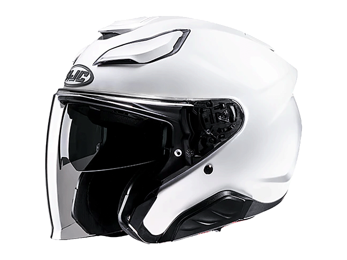 Мотошлем HJC F31 PEARL WHITE XXL