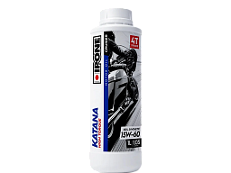Масло IPONE 4T HIGH TORQUE KATANA 15W60 1L синтетическое (x15)