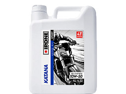 Масло IPONE 4T KATANA 10W50 4L синтетическое (x6)