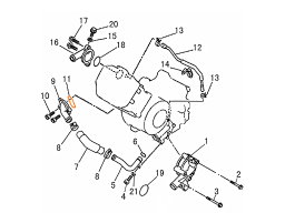 HISUN HS700ATV Шланг системы охлаждения