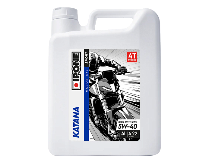Масло IPONE 4T KATANA 5W40 4L синтетическое (x6)