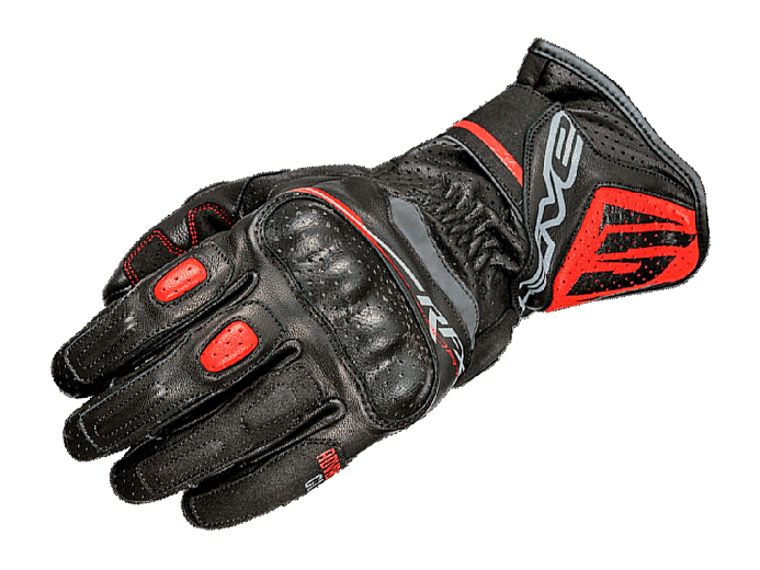 Мотоперчатки FIVE RFX SPORT black/red 10/L