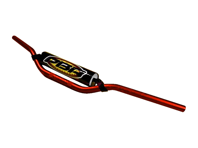 PBR Руль 1301 красный 22мм