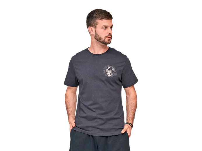 VolgaWear Футболка Сексуальный мотоциклист серая XXXL