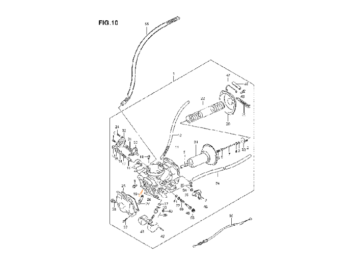 SUZUKI Жиклёр (40) 09492-40021