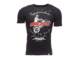 VolgaWear Футболка МОТО мужск.черная S