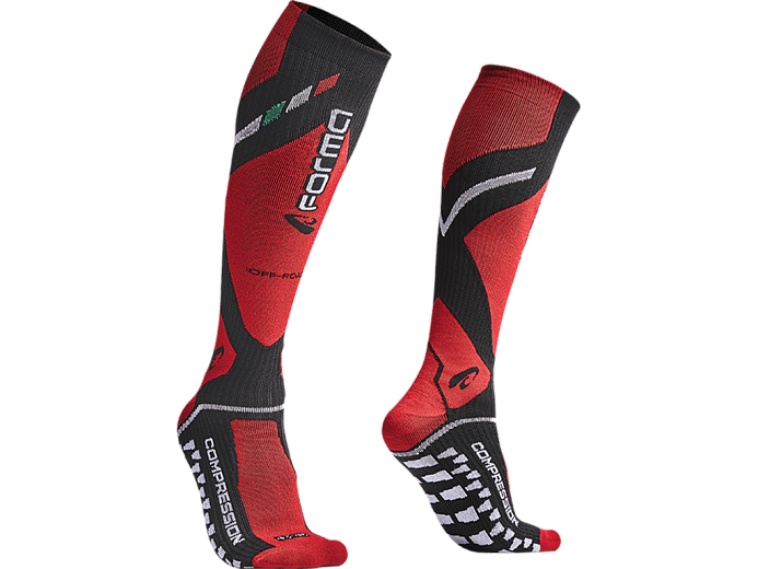 FORMA OFF-ROAD COMPRESSION SOCK black/red 47-50