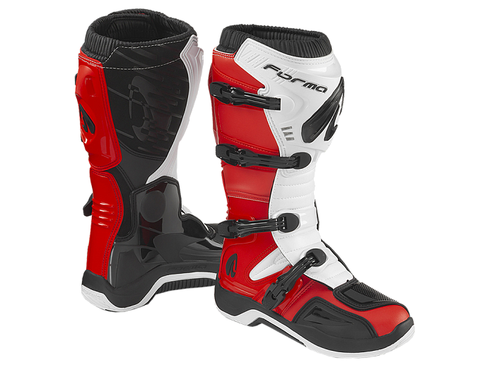Кроссовые мотоботы FORMA TRACTION RED/WHITE/BLACK 44