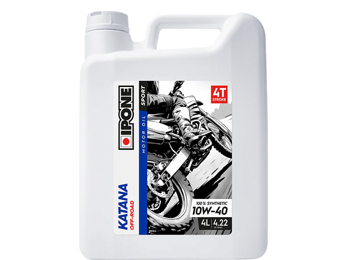 Масло IPONE 4T OFF ROAD KATANA 10W40 4L синтетическое (x6)
