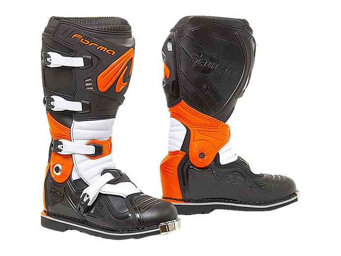 Кроссовые мотоботы FORMA TERRAIN EVOLUTION TX BLK/ORANG/WH 44