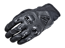 Мотоперчатки FIVE STUNT EVO LEATHER AIR черные 8/S