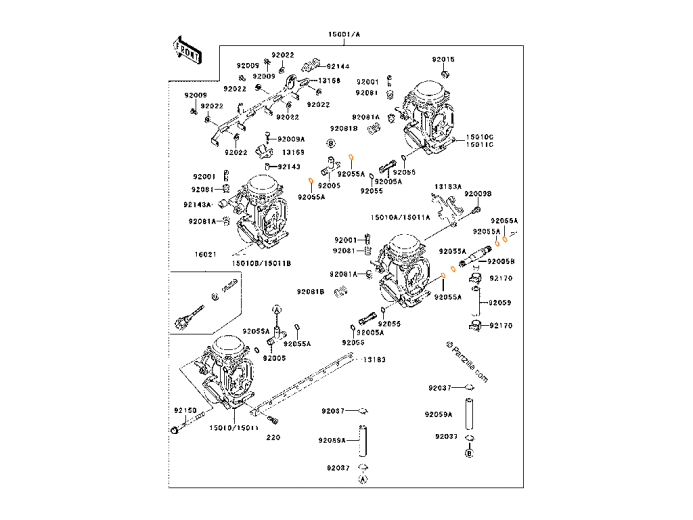 KAWASAKI O-RING 92055-1223