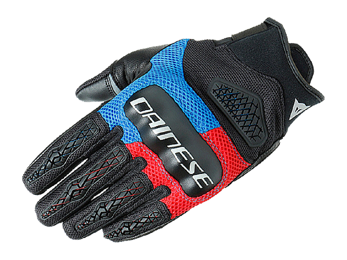 Мотоперчатки DAINESE D-EXPLORER 2 80C GLACIER-GRAY/BLUE/LAVA-RED/BLK XS