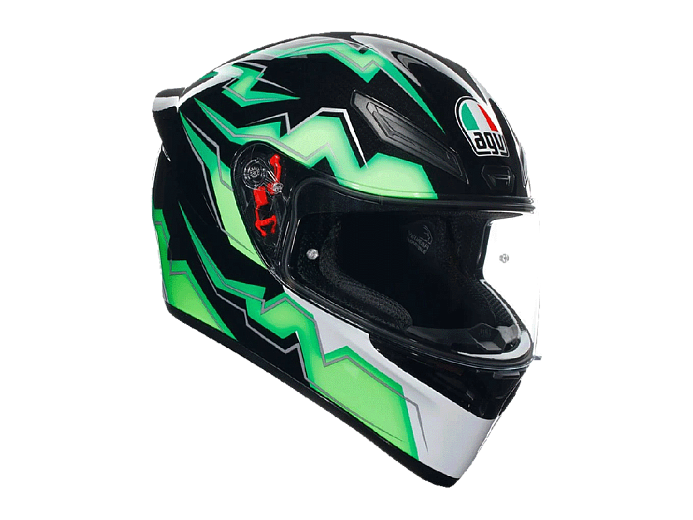 Мотошлем AGV K-1 E2206 KRIPTON BLACK/GREEN L