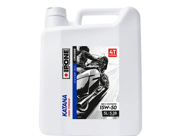 Масло IPONE 4T HIGH TORQUE KATANA 15W50 5L синтетическое (x4)