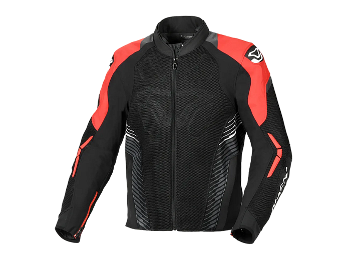 Мотокуртка MACNA NOVIC черно/красно/белая S