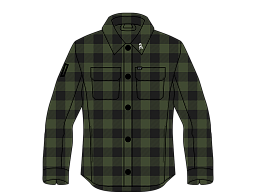 Моторубашка  FSD True Grit black/olive L