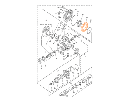 HISUN HS700ATV Подшипник раздатки зад 16017С2 46121-115-0000